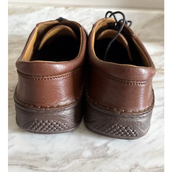 Birkenstock Brown Leather Oxford Comfort Shoes Size 12 Made in Germany Lace Up main image 7